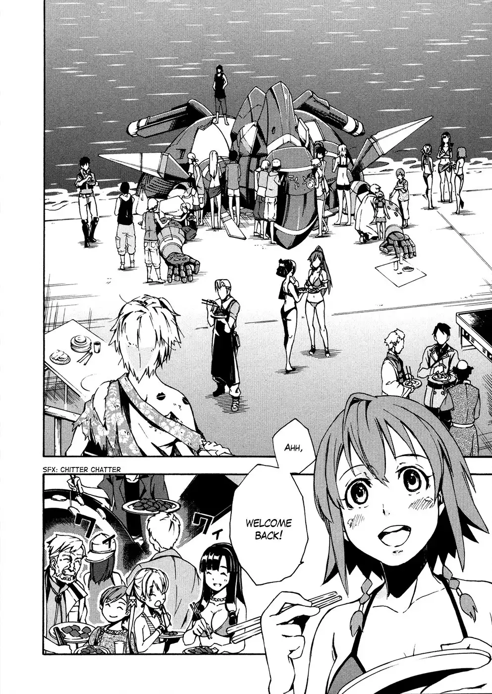 Suisei no Gargantia Chapter 6 35